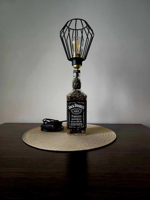 Oryginalna lampka retro z butelki Jack Daniel's