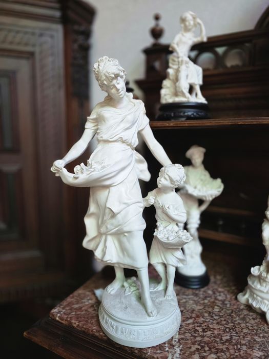 Figurka kobieta z dzieckiem 49 cm #1733 Stylowy Węgrów