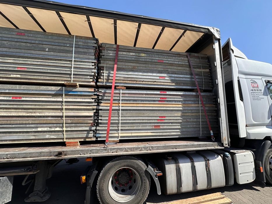 Rusztowanie elewacyjne system Plettac podest 3m, używany OKAZJA Pletak