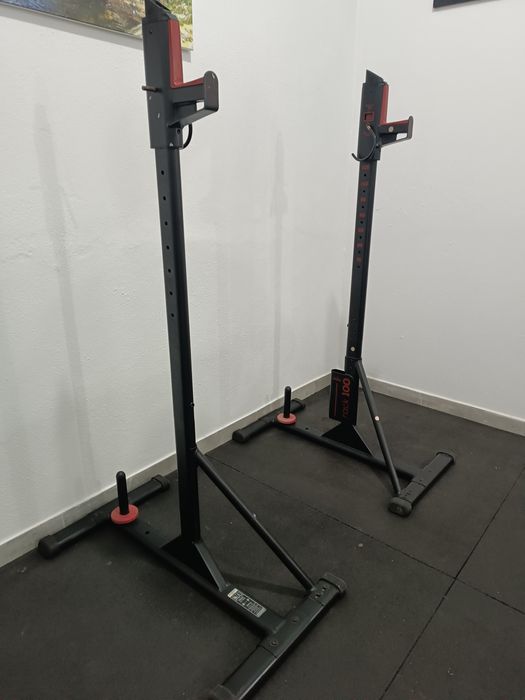 Suporte para barras de pesos