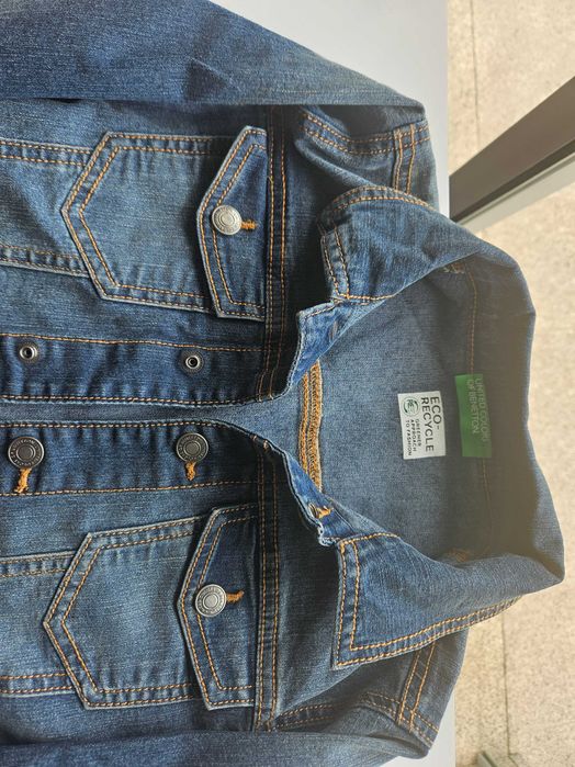 Casaco original ganga Benetton de menino 8/9 anos