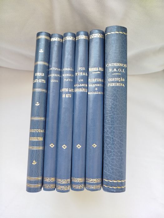 Vendo seis livros edição Terra-Livre, magníficos  encadernados