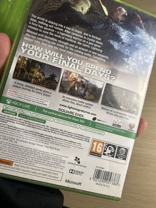 Lightning returns xbox 360