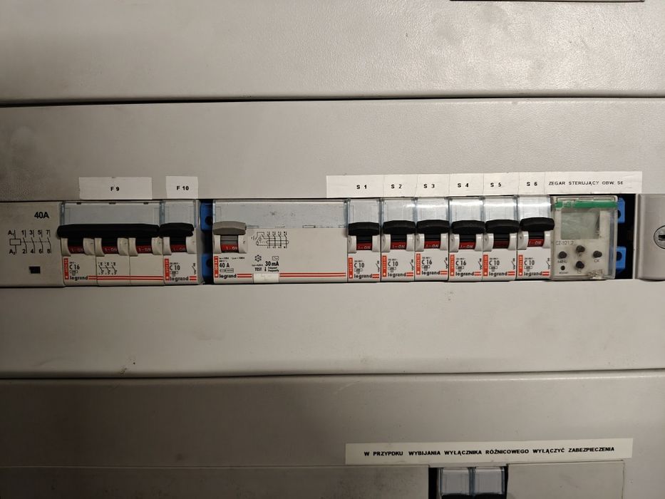 Rozdzielnia LEGRAND kompletna rozdzielnica elektryczna