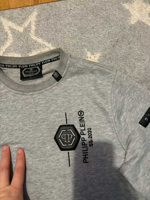 Bluza Crewneck Philipp Plein boxy oversize swag oversize drip skull