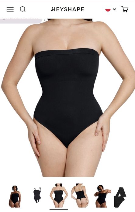Nowe modelujące body Heyshape – rozmiar S – 2 kolory