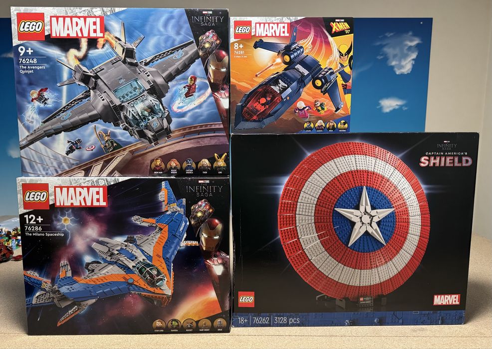 Lego Batman/ Marvel - vários