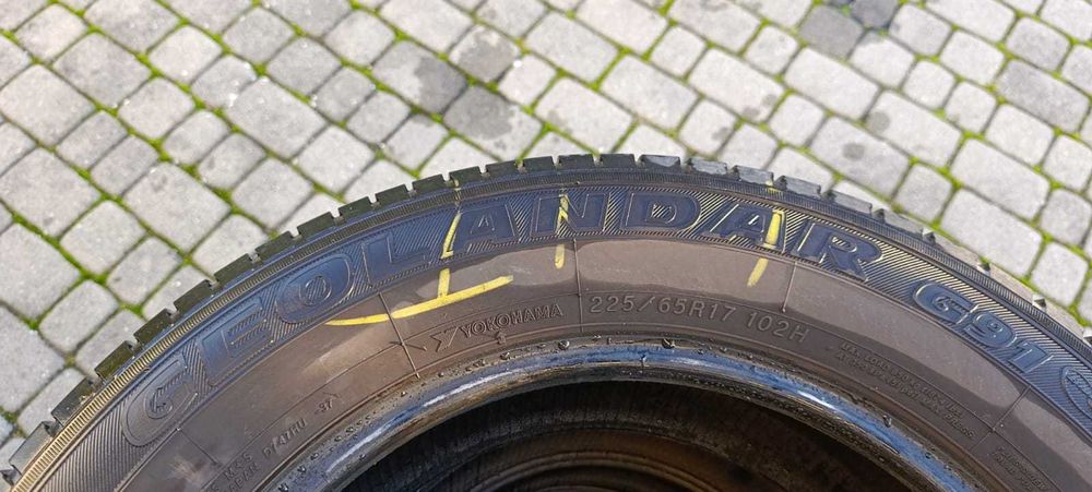 Opony Yokohama Geolandar G91AV 225/65 R17 102H M+S – 4 sztuki OKAZJA!