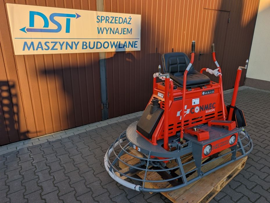 Wynajem zacieraczka samojezdna do betonu