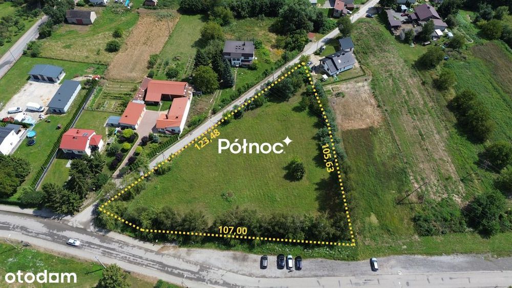 Działka Budowlano–Usługowa W Klimontowie - View 2