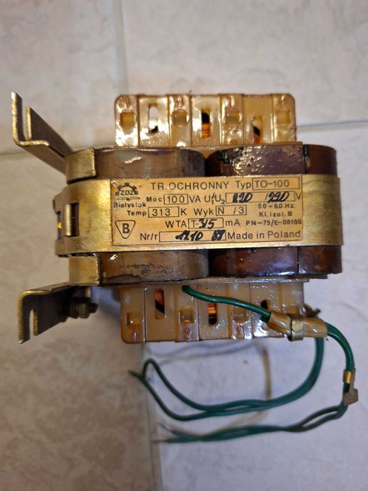 Transformator ochronny separacyjny 230/230