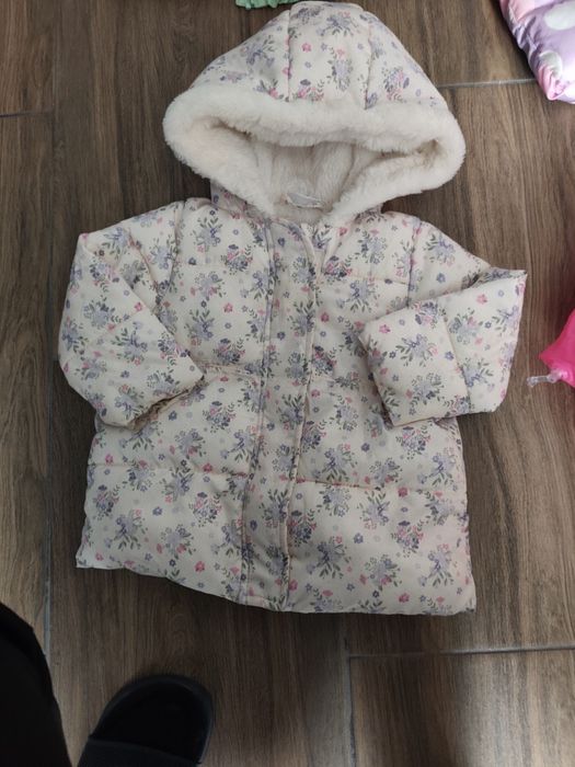 Kurtka zimowa dziewczęca 80 cm (9–12 mies)
