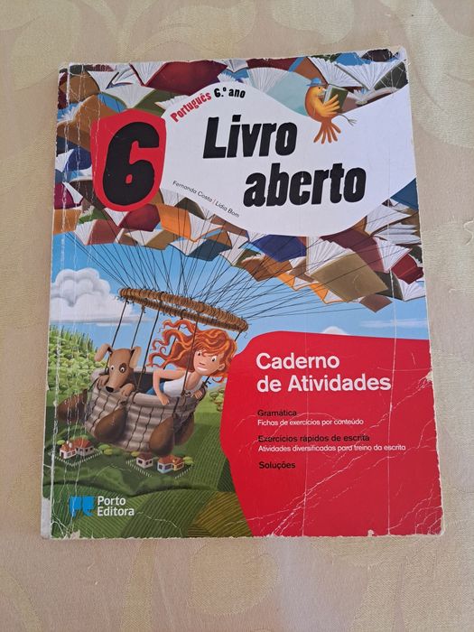 Livro Aberto Português 6 ano - caderno de actividades