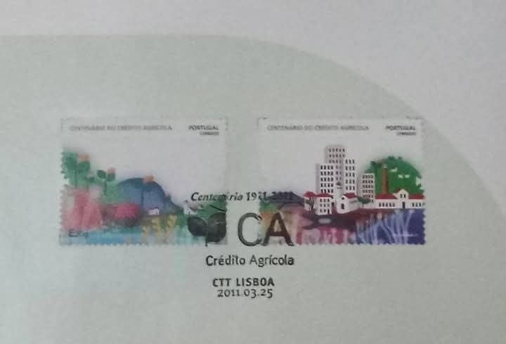 Centenário do Crédito Agrícola - Pagela