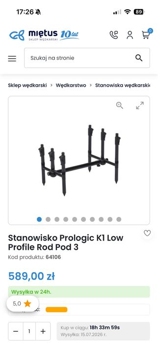 Rod pod Prologic K1 Low Profile