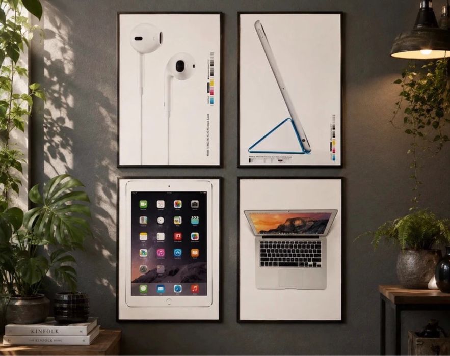 Cartazes originais Apple Europe