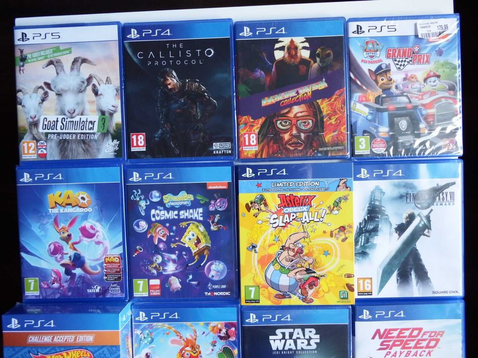 KUTNO GRY PS4 PS5 GTA 5 PL inne gry Playstation mega wybór