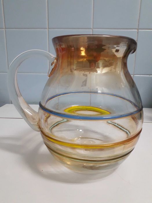 Jarro vidro soprado - México