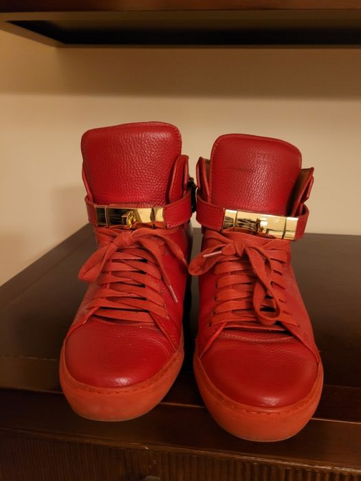 SNEACERSY Buscemi czerwone