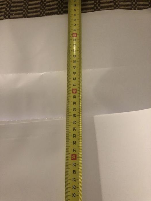 Tiras de papel A3 e  tamanho variavel