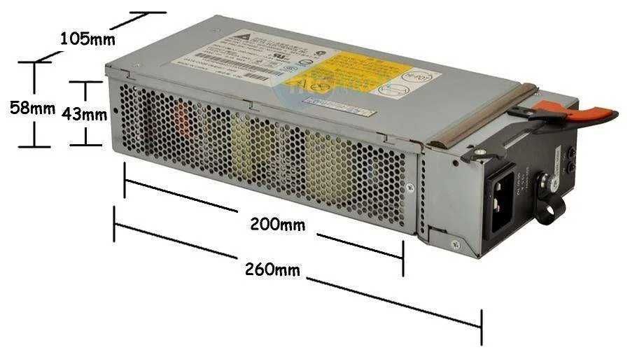 Блок Питания IBM 2500 (Delta) DPS-2500 BB