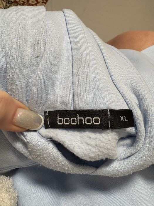 Продам худі  чоловіче  на флісі оверсайз розмір хл від  boohoo
