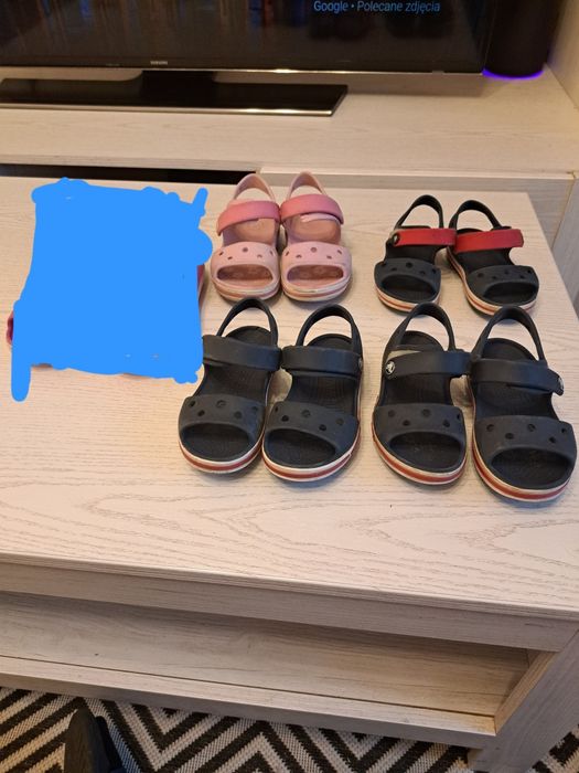 Sandaly dzieciece crocs