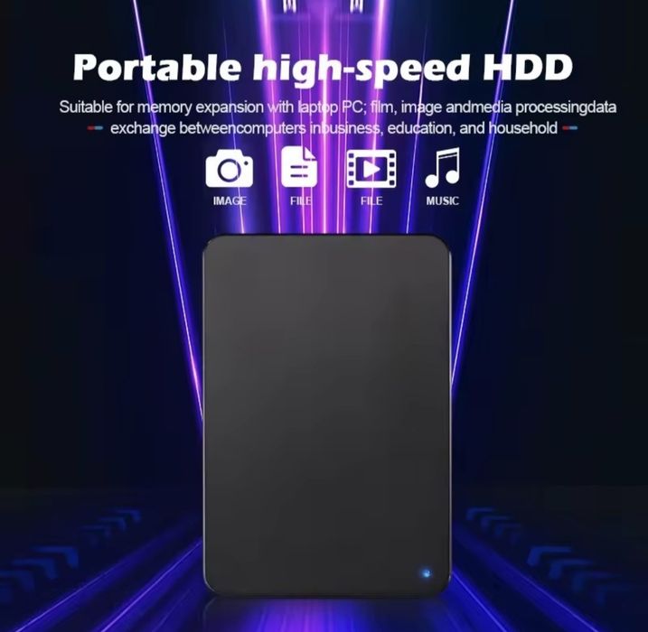 Зовнішній жорсткий диск 500 Gb HDD портативний USB 3.0