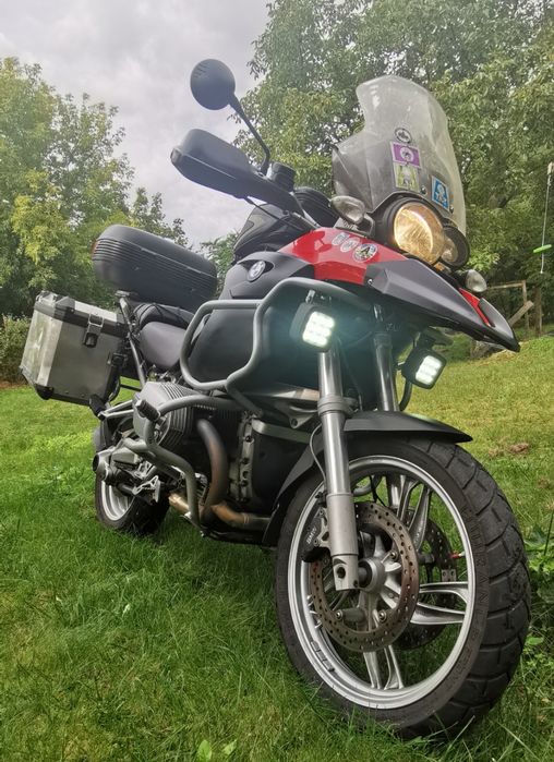 BMW 1200 GS. Kufry