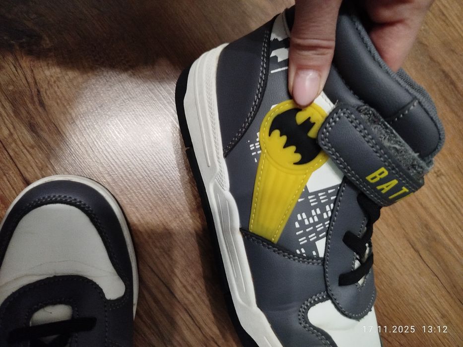 Buty trzewiki Batman chłopięce