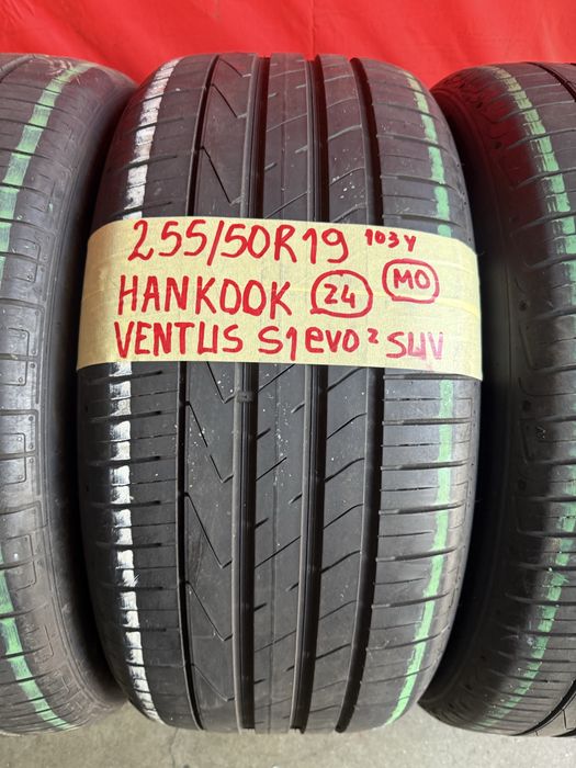 Pneus 255/50/19 Hankook Todos Iguais Impecaveis