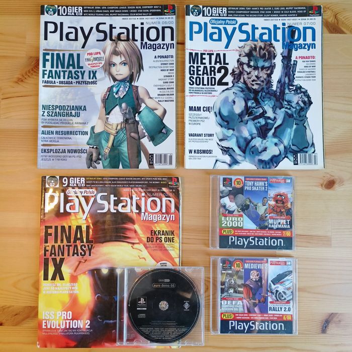Magazyn Total PlayStation nr 4 2000r. płyta CD demo PSX unikat