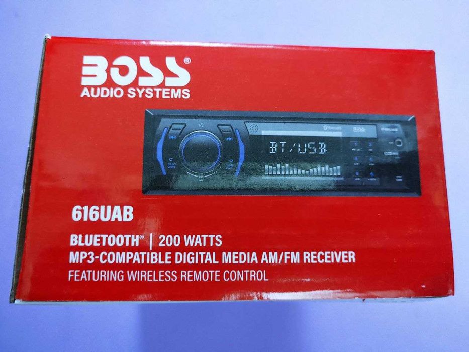 Автомагнитола BOSS 616UA 50Втх4  USB / BlueTooth / Hands Free