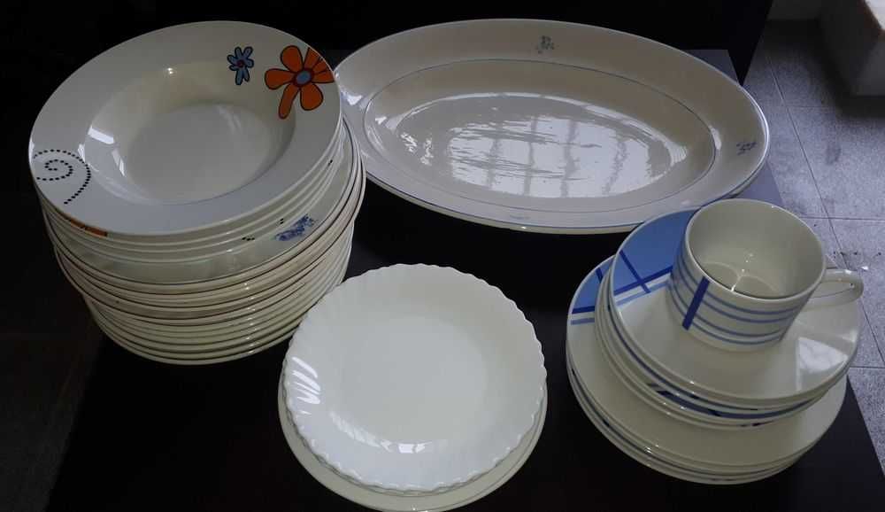 Pratos diversos - tudo por 10 euros