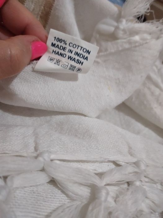 Manta de algodão nova