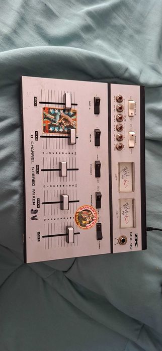 Analogowy mixer stereo