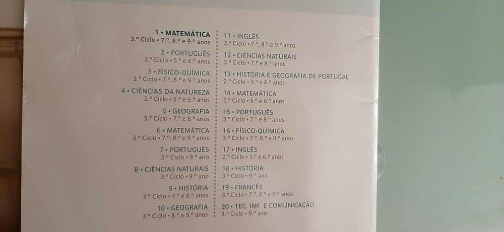 Livros de exercícios do 7° 8° e 9°ano preço ler na descrição