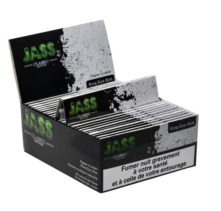 Caixa com 50 pacotes King Size papel enrolar