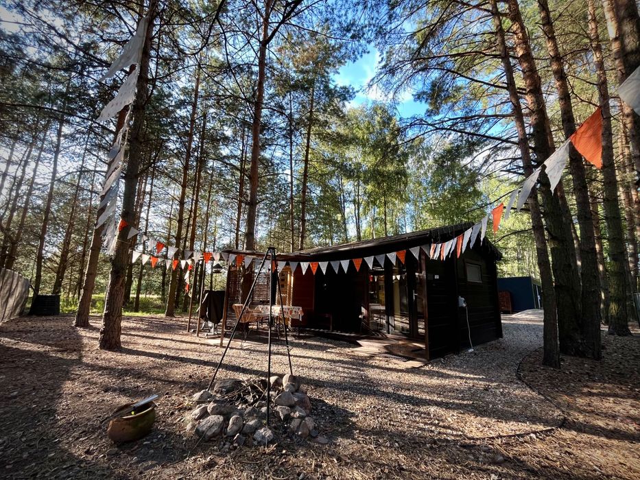 Oferta dla rodzin pon-pt … Domek w lesie, sauna & bania 250/350 noc