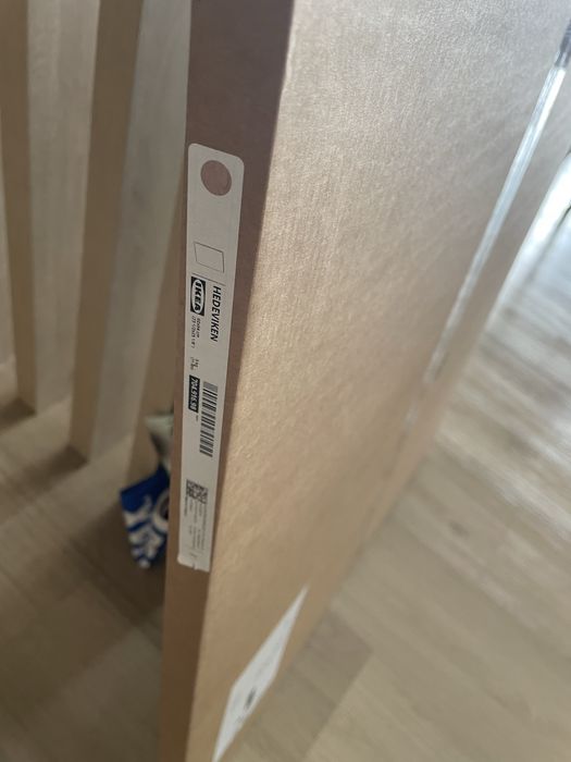 Porta Hedeviken + dobradicas Ikea