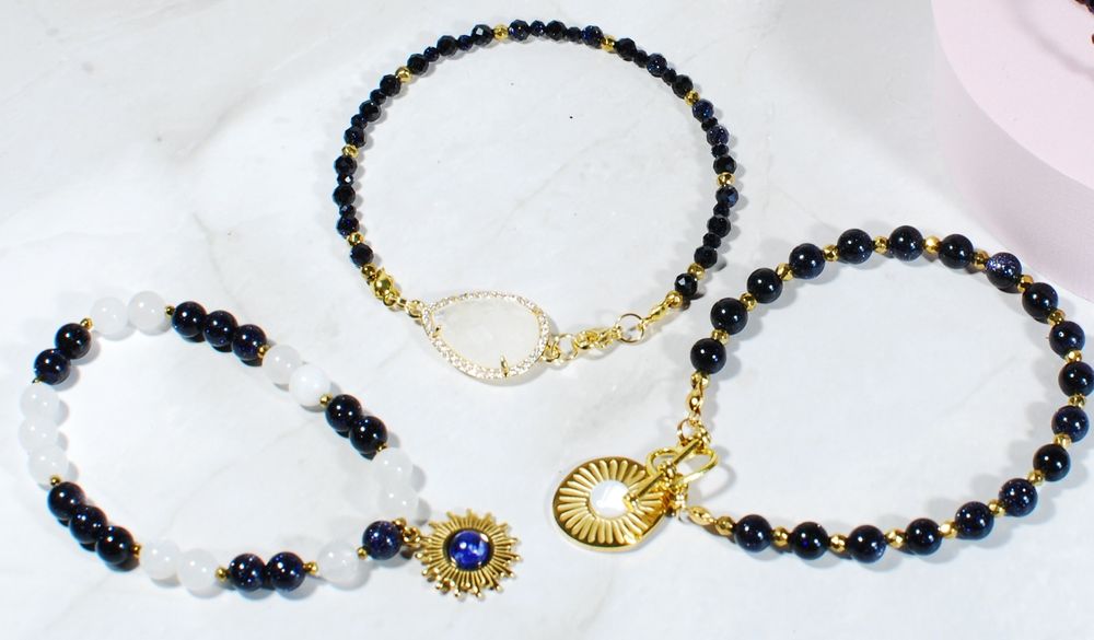 Bransoletka z kamieni naturalnych