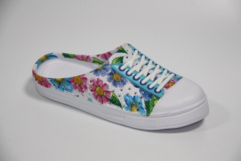 Klapki American kwiaty ala croksy 36 - 41 nowe!!!
