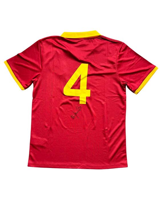 Zbigniew Boniek Juventus AS Roma koszulka z autografem + certyfikat autentyczności