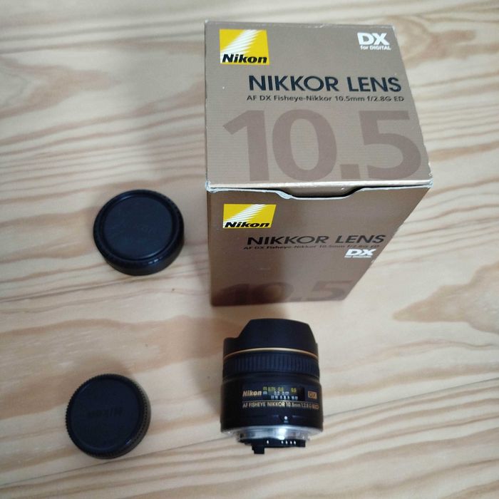 Lente Fisheye-Nikkor 10.5mm f/2.8G ED