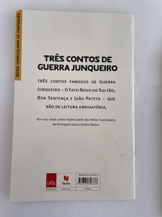 Leitura recomendada para 3. ano