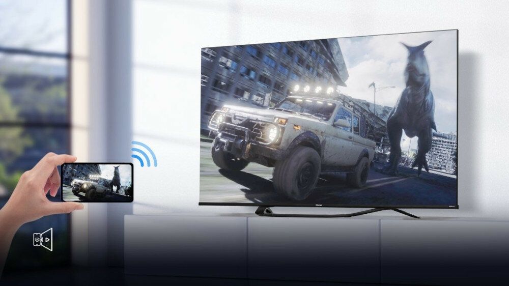 Nowy Hisense 43 cale 4K UHD hdr Smart WiFi DVB-T2 HEVC 43A67H gw12m