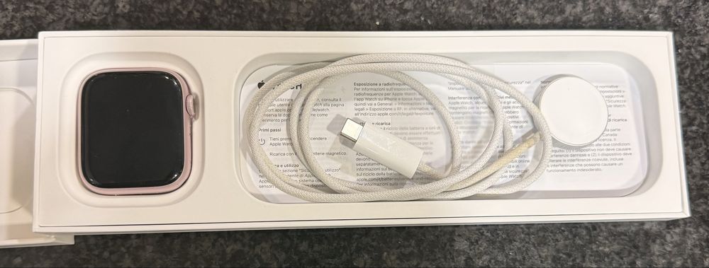 Apple Watch S 9, rosa de 45mm