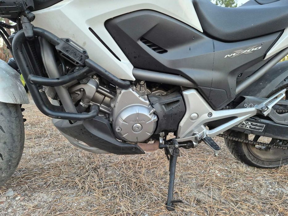 Honda Nc700X, pequeno dano