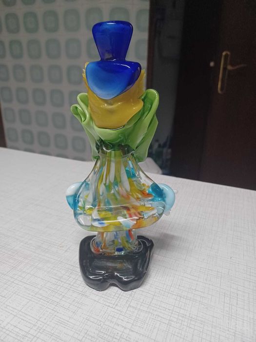 Palhaço cristal murano