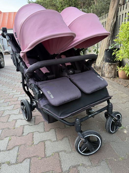 Wózek blizniaczy Baby Monsters Easy Twin cupcake